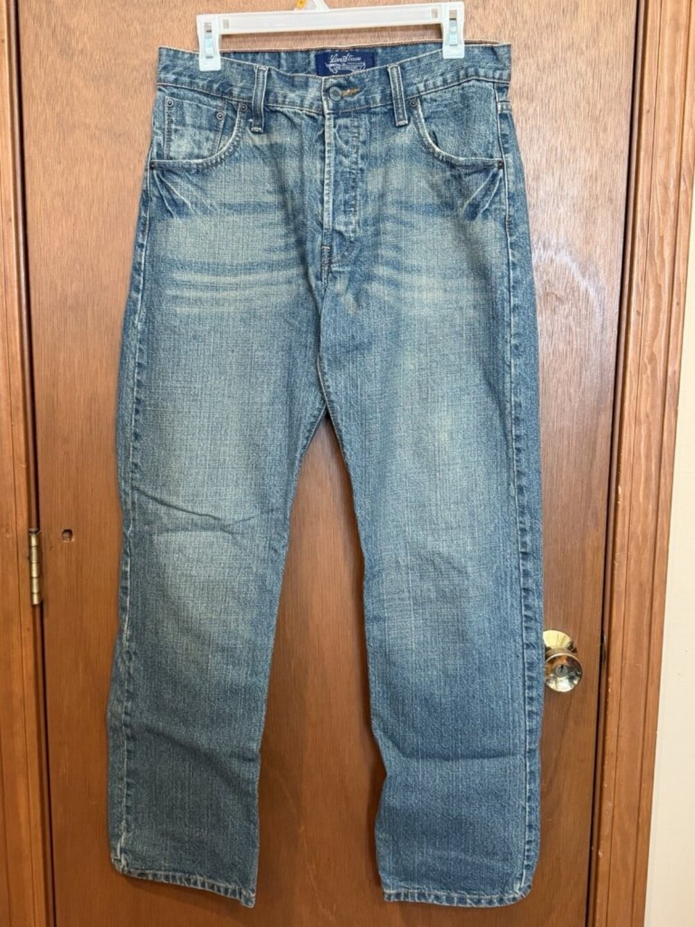 Levi Strauss Signature Low Straight 30 X 32 Button Fly